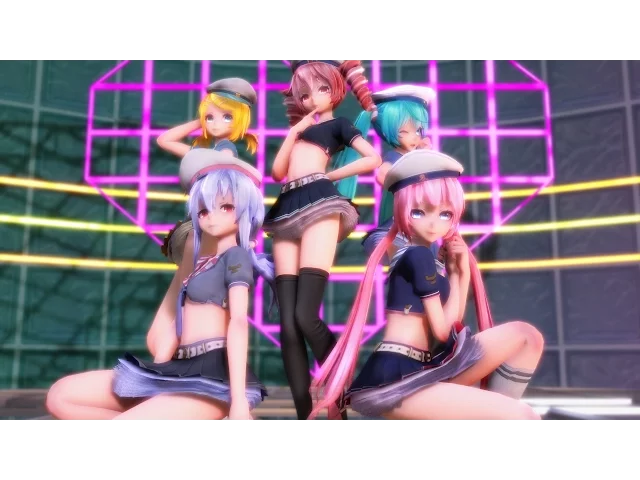 【mmd】気まぐれメルシィ/whimsical mercy【tdaセーラー娘達】